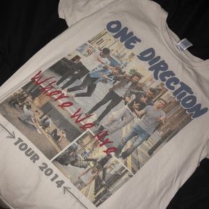 one direction tour shirt
